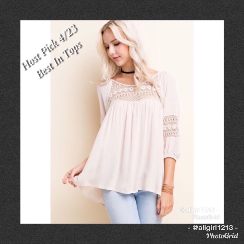 H/P 4/23 NWT Boho Vibes Blouse